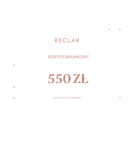 Elektroniczny bon podarunkowy o wartości 550 zł